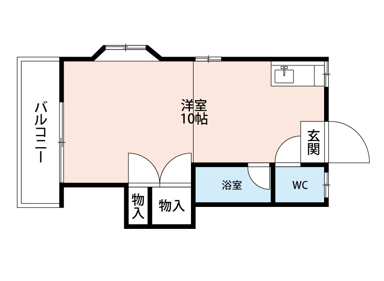 シティベールふれんどA棟 間取り