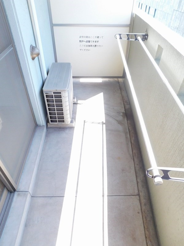 堺町センタービル ベランダ