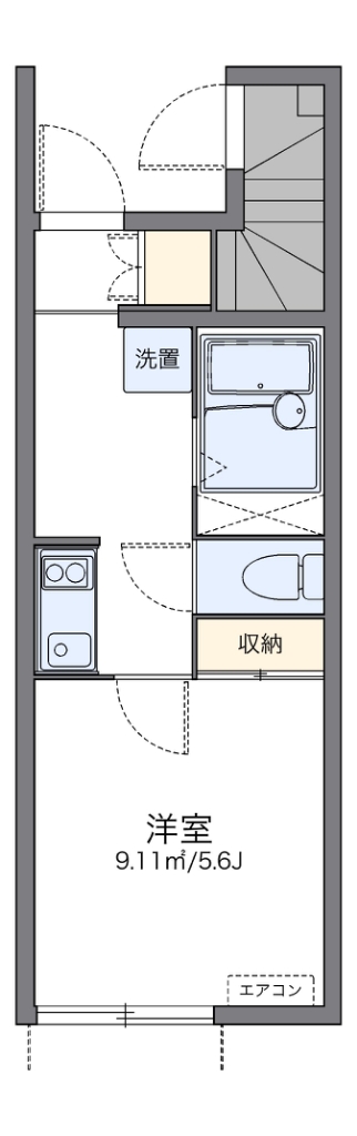 レオネクスト新生Ⅱ 間取り