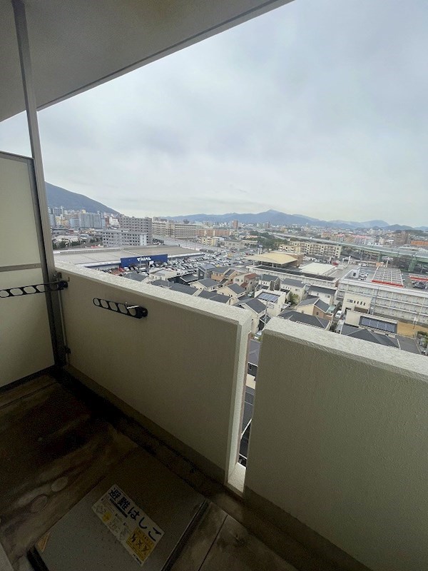 ニューシティアパートメンツ南小倉Ⅱ ベランダ