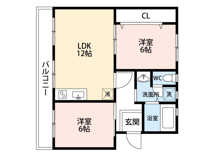 マーレ赤崎 間取り