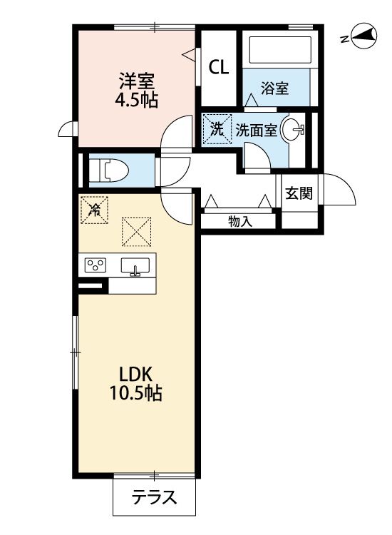 ソレイユひびきが丘 間取り