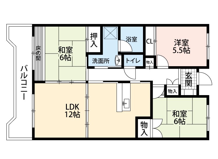 エクセレント中井 間取り