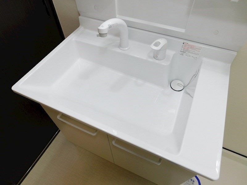 萩安マンション 洗面所