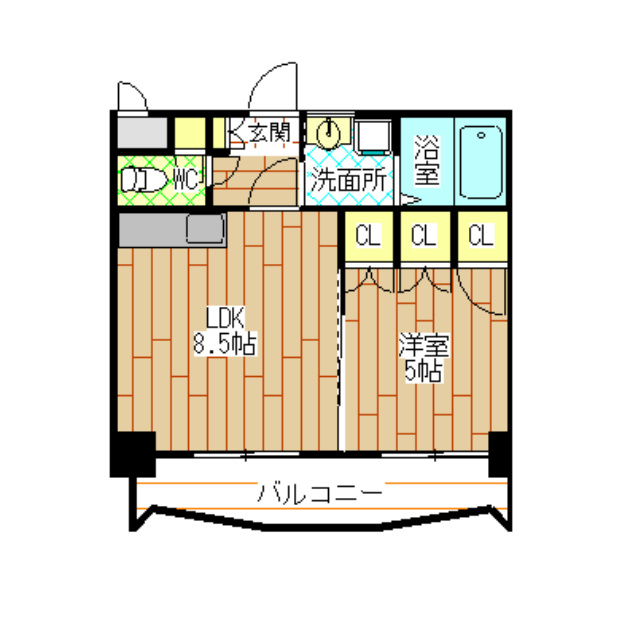 ロイヤルセンターBLD 間取り