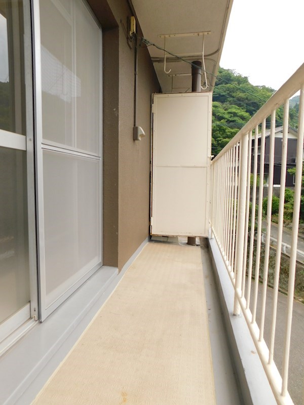 田の浦ハイツ ベランダ