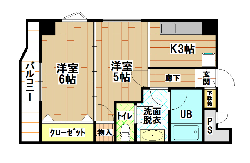 アヴィニール吉野 間取り