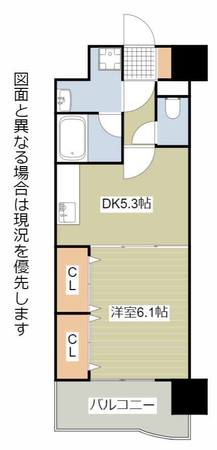 ニューシティアパートメンツ南小倉Ⅱ 間取り