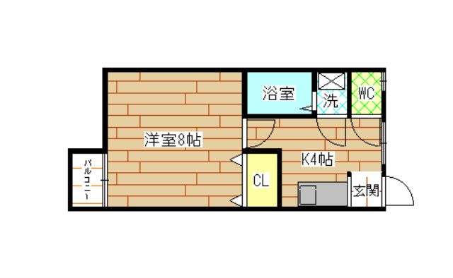 ミルフィーユⅠ 間取り