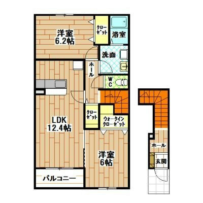 イマージュＭ　A棟  間取り