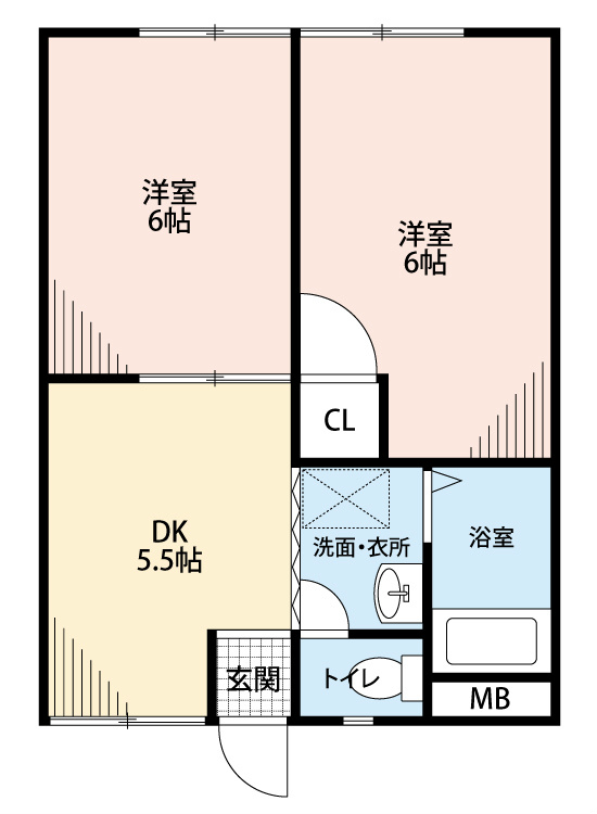 コーポさや 間取り