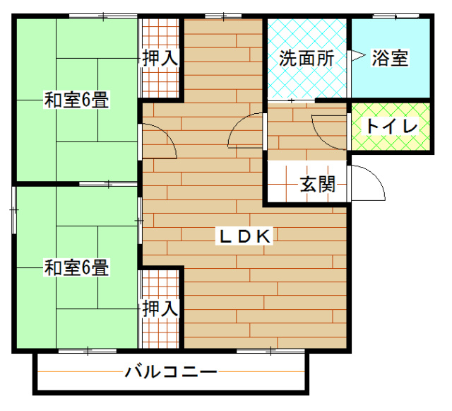 ソレアードTR　C棟 間取り