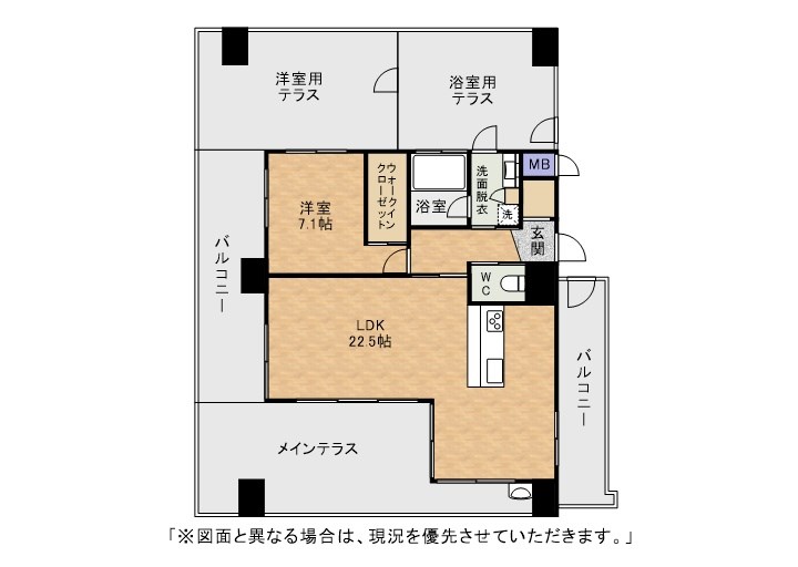 YSP城野 間取り