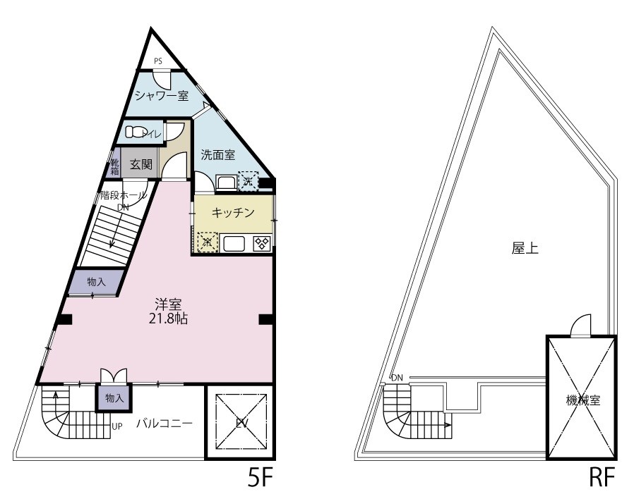 TOS BLD. No.5 間取り