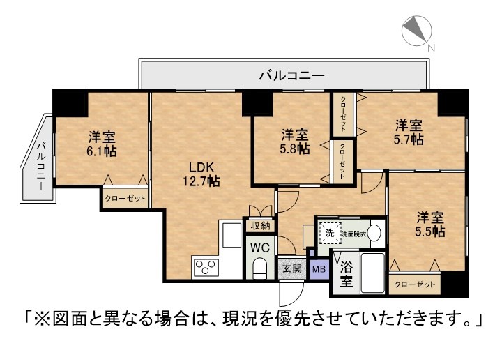 ル・シエル 間取り