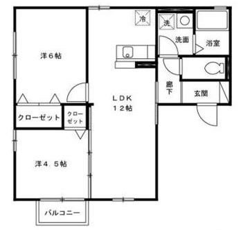カーサ　ロッソ 間取り