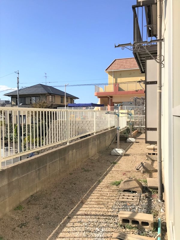光明サンハイツ ベランダ