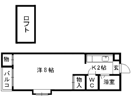 ディアコートカネト 間取り