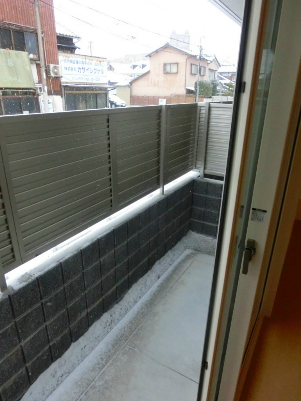 クラポンテMⅢ ベランダ