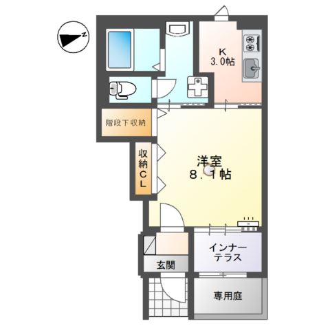 ターナリー熊谷 間取り