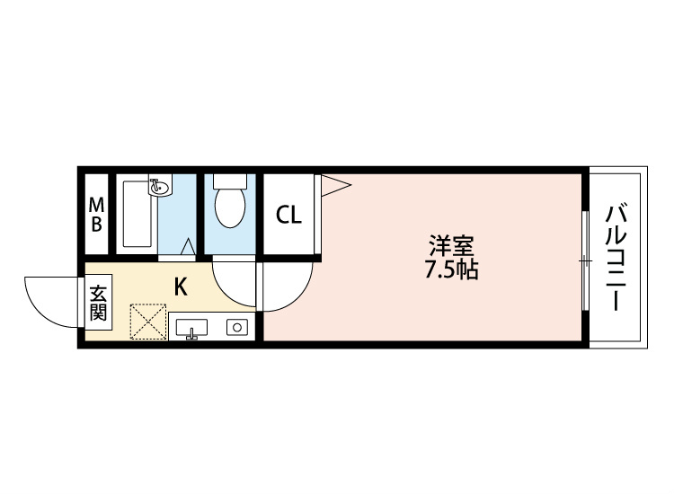 アレックスワン熊本 間取り