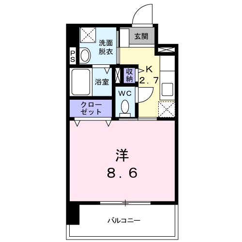 グラーツィア畠中 間取り