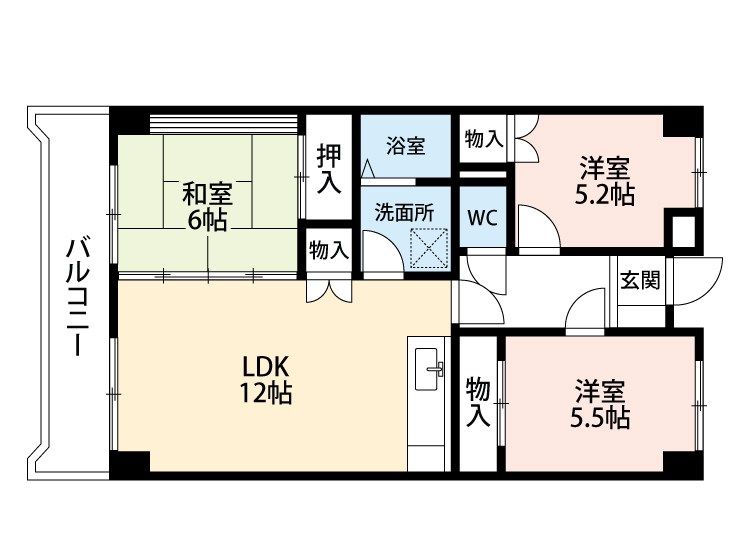 シャトレ樹庵 間取り