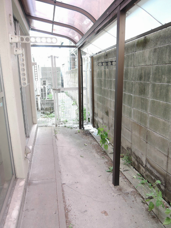 KNビル古船場 ベランダ