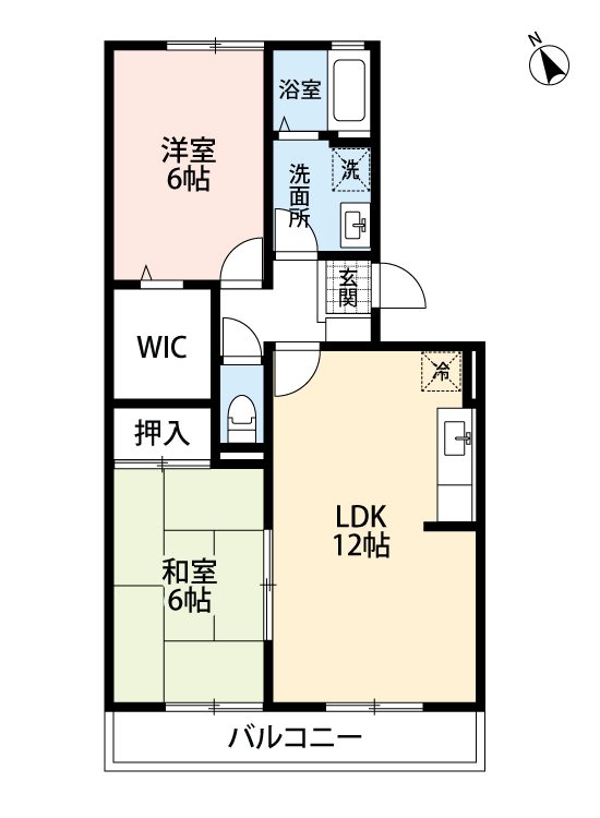 リベルテSⅡ 間取り