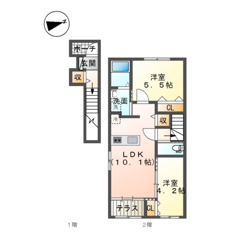 サンテラス 間取り