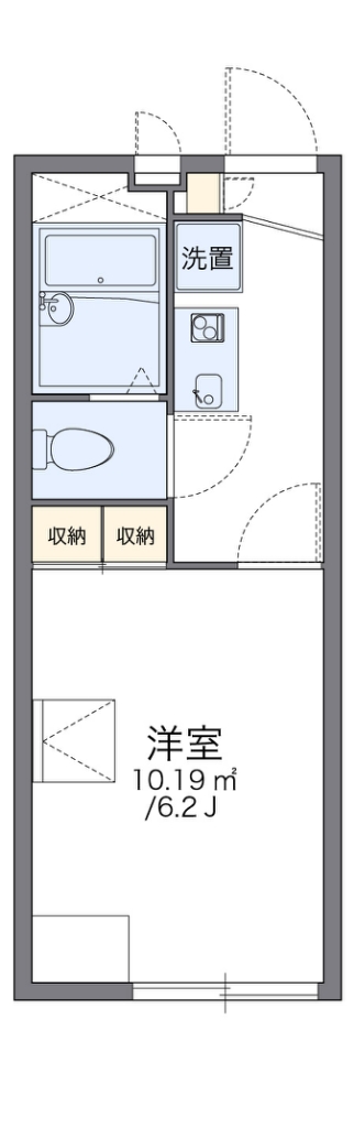 レオパレスみづき 間取り