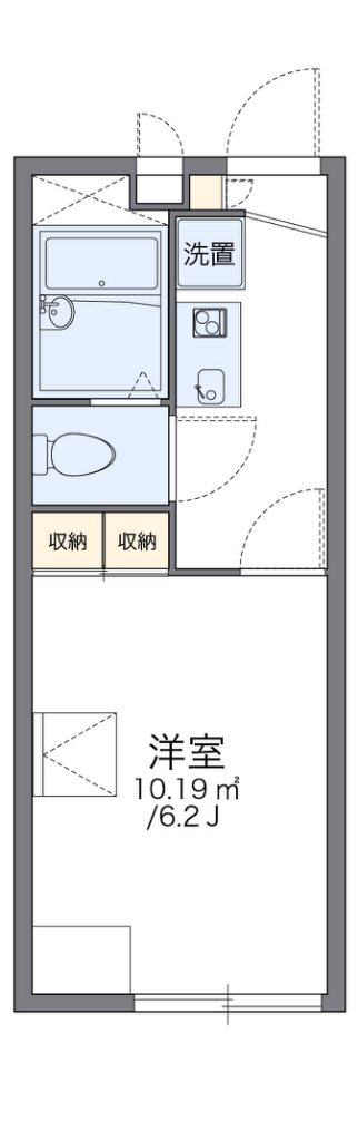 レオパレスエスポワール 間取り