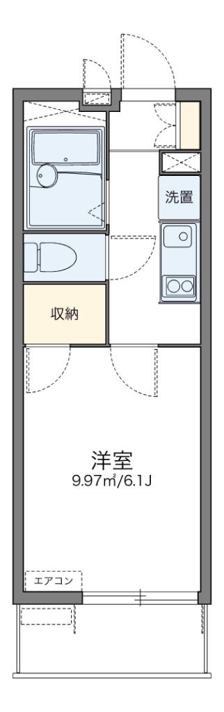 レオパレスＫ＆ＪＵＮ 間取り