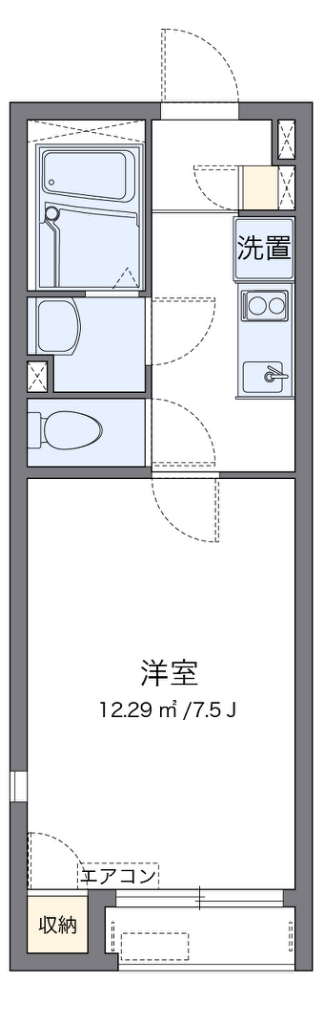 レオネクスト社ノ木 代表的な間取のため実際の間取とは異なる場合があります