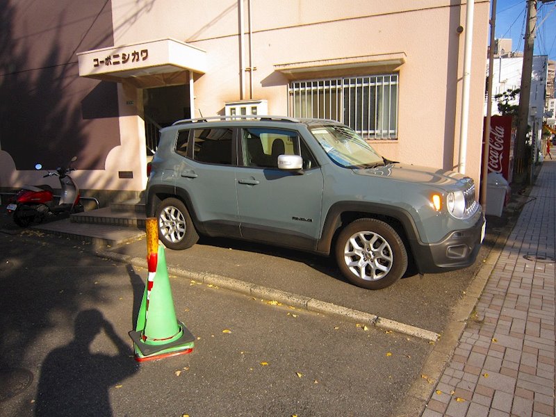 コーポニシカワ 駐車場
