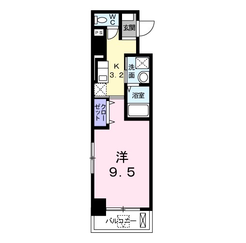 フレンテ二島Ⅱ 間取り