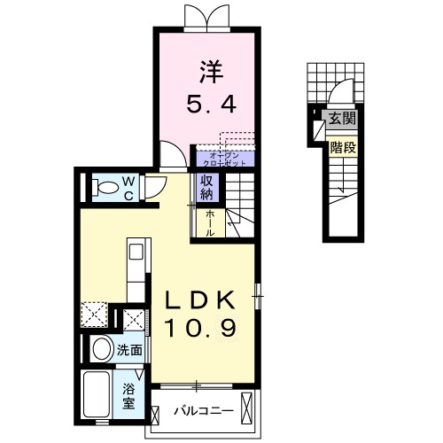 ランドコア馬場山緑 間取り