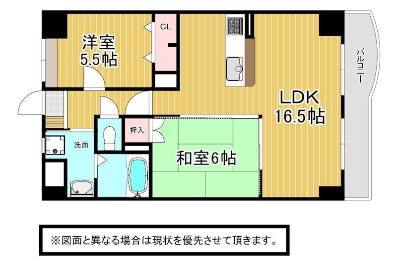 アヴァンセ陣原駅前 間取り