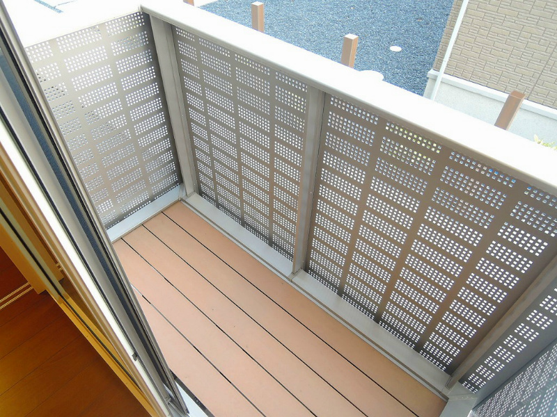 D－HOUSE　A棟 ベランダ