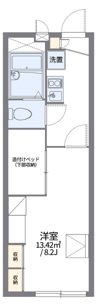 レオパレスＯＡＫＳ 間取り