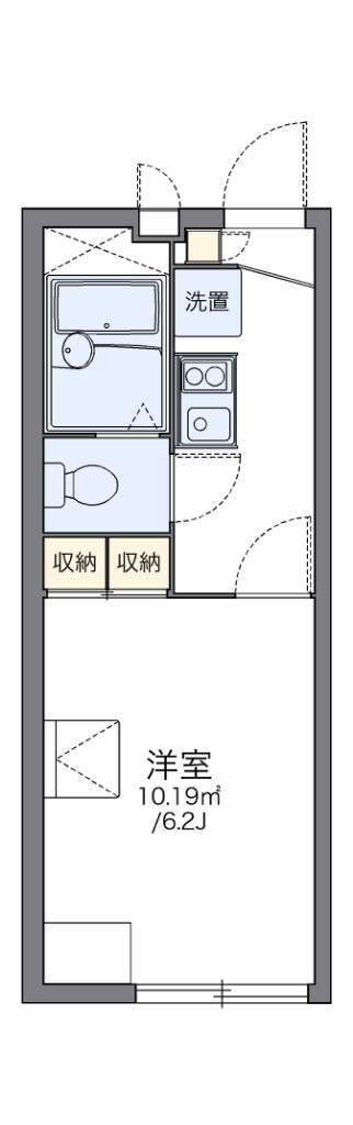 レオパレスサウザンド 間取り