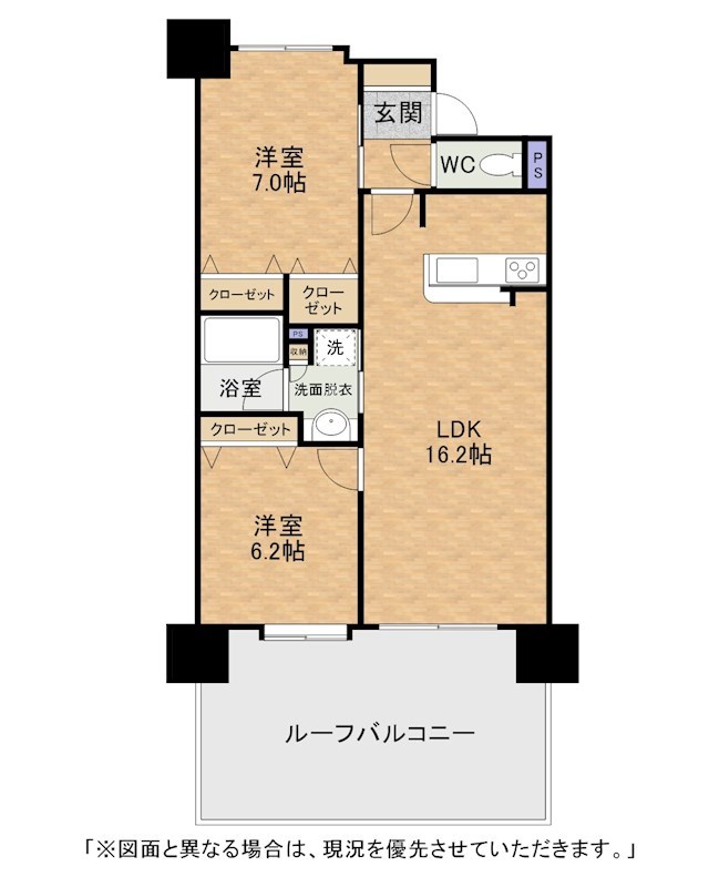 グランドパレスプラウド到津 間取り