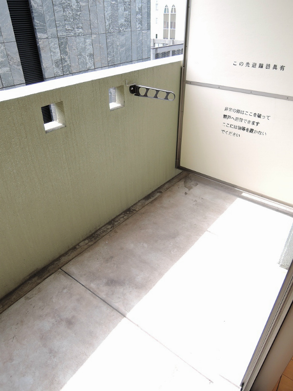 堺町センタービル ベランダ