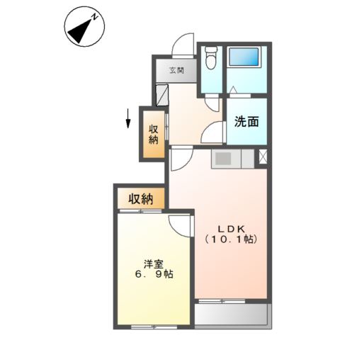 リバーヒルズＮＫ 間取り