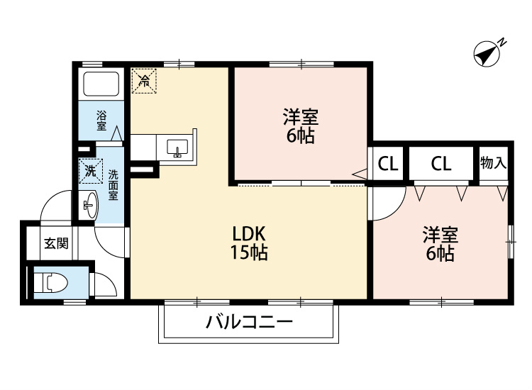ウィルモア芳賀 間取り