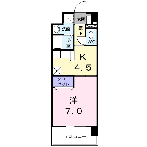 エヴァーグリーンＮ 間取り