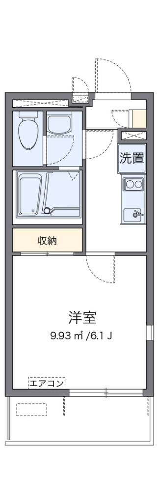 レオネクスト宇佐町 代表的な間取のため実際の間取とは異なる場合があります