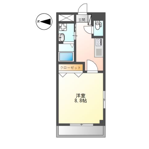 アンリウ・アペゼ 間取り