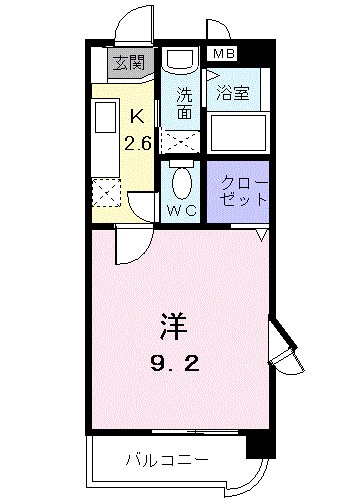 フリーアメニティ　ＯＮＥ 間取り