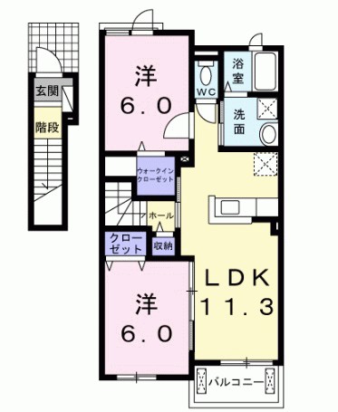 プレアデスⅡ 間取り